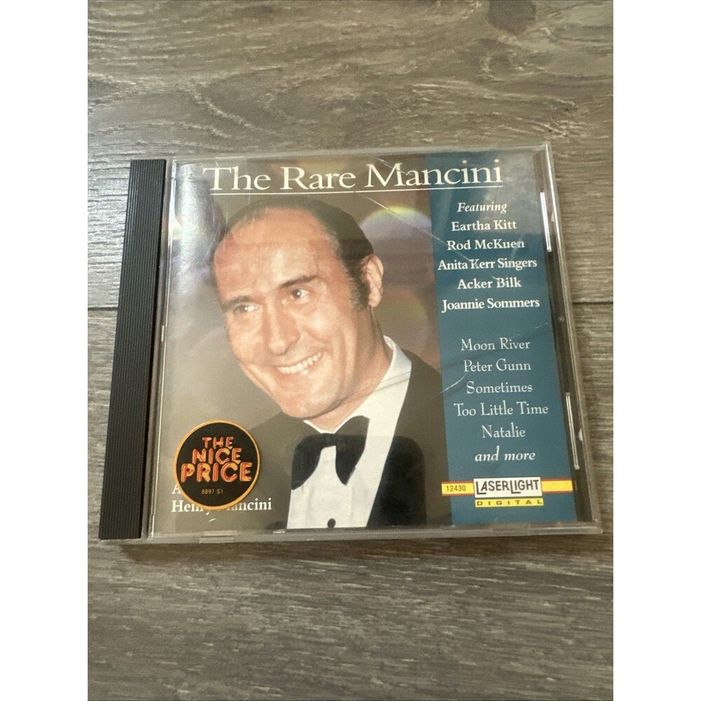 Henry Mancini the Rare 1994 CD 13 tracks